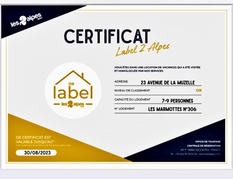Label Or Appartement Spacieux Proximite Pistes Les Deux Alpes Bagian luar foto